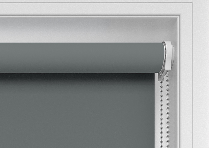 Trinity (FR Blackout), Cosmic Grey - Twist&Fit Roller Blind - Image 11